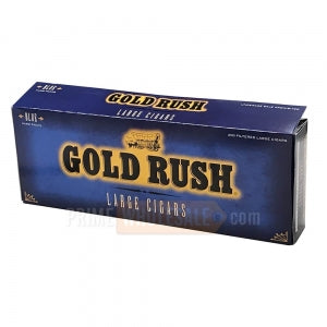 Gold Rush Blue Filtered Cigars 10 Packs of 20
