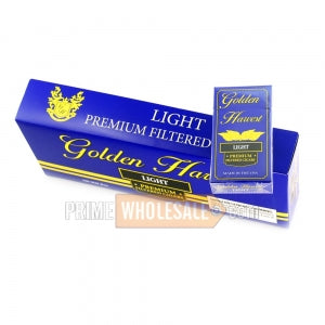 Golden Harvest Light Filtered Cigars 10 Packs of 20