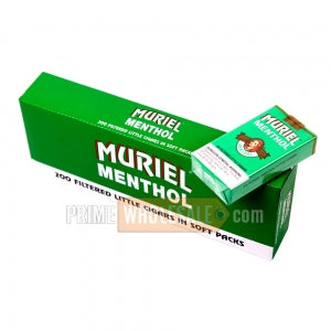 Muriel Menthol Little Cigars 10 Packs of 20