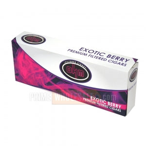 OHM Exotic Berry Filtered Cigars 10 Packs of 20