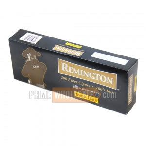 Remington Rum Filtered Cigars 10 Packs of 20