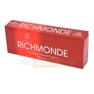 Richmond Full Flavor Filtered Cigars 10 Packs of 20
