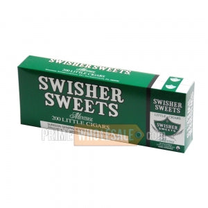 Swisher Sweets Menthol Little Cigars 100mm 10 Packs of 20