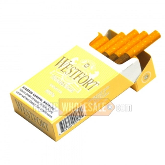 Westfort Vanilla Filtered Cigars 10 Packs of 20