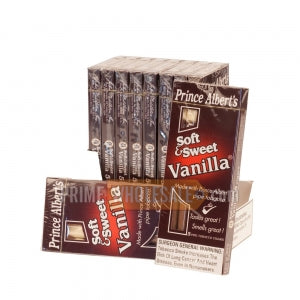 Prince Albert Soft Sweet Vanilla Cigars 10 Packs of 5