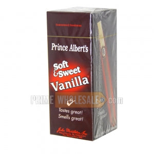 Prince Albert Soft Sweet Vanilla Cigars Box of 25