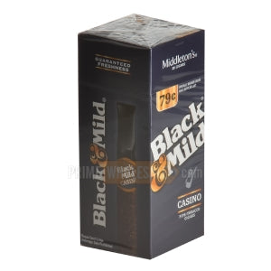 Middleton's Black & Mild Casino 79 Cents Per Cigar Pre-Priced Promotion Box of 25