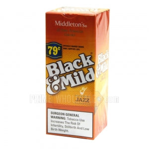 Middleton's Black & Mild Jazz 79 Cents Per Cigar Pre-Priced Promotion Box of 25