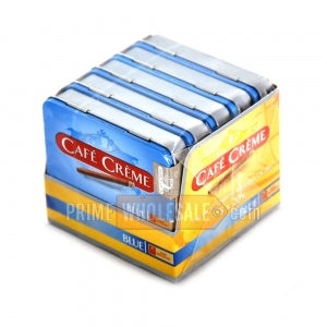 CAO Cafe Creme Blue Small Cigars 10 Packs of 10