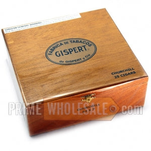 Gispert Churchill Cigars Box of 25