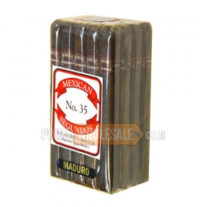 Mexican Segundos No. 35 Maduro Cigars Pack of 20