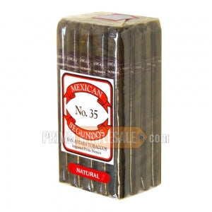 Mexican Segundos No. 35 Natural Cigars Pack of 20