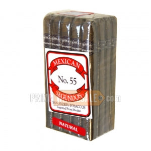 Mexican Segundos No. 55 Natural Cigars Pack of 20
