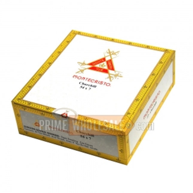 Montecristo White Churchill Cigars Box of 27