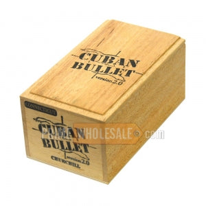 Perdomo Cuban Bullet Churchill Connecticut Cigars Box of 20