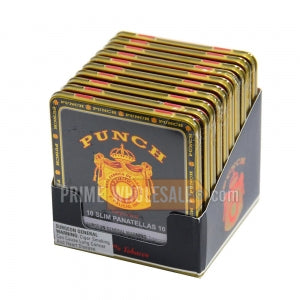 Punch Panatellas Cigars 10 Packs of 10