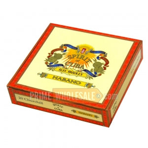 Spirit of Cuba Habano Churchill Cigars Box of 20