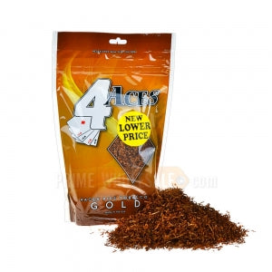 4 Aces Pipe Tobacco Mellow (Gold) 6 oz. Pack