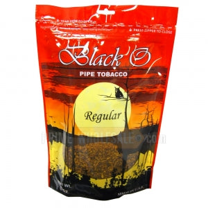 Black O Regular Pipe Tobacco 6 oz. Pack