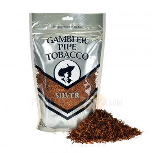 Gambler Pipe Tobacco Silver 6 oz. Pack