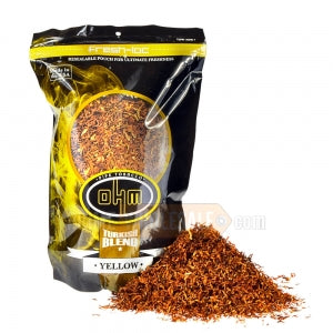 OHM Turkish Yellow Pipe Tobacco Pack 8 oz. Pack