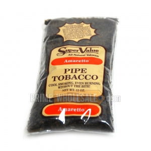 Super Value Amaretto Pipe Tobacco 12 oz. Pack