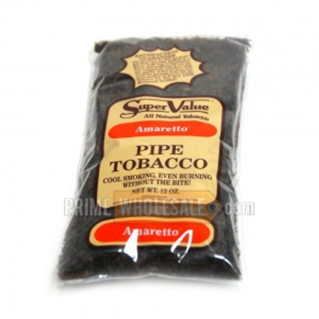 Super Value Amaretto Pipe Tobacco 12 oz. Pack