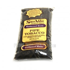 Super Value Buttered Rum Pipe Tobacco 12 oz. Pack