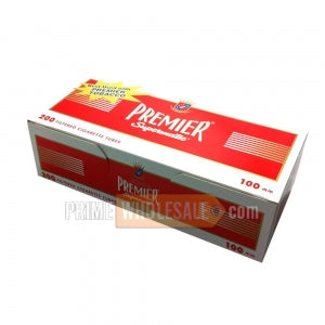 Premier Filter Tubes 100 mm Full Flavor 5 Cartons of 200